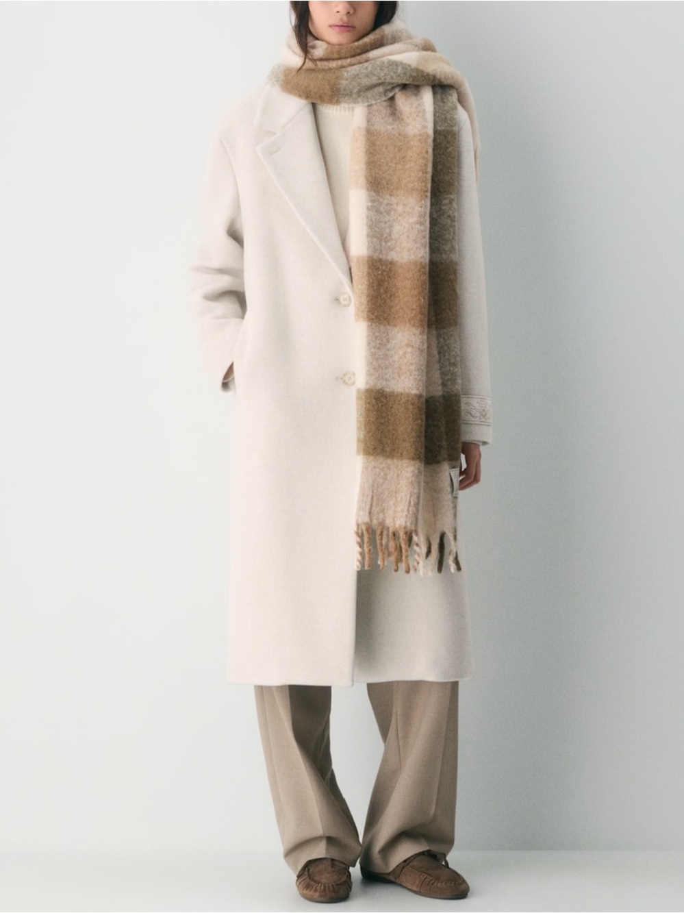 Thick Wool Scarf from Aritzia